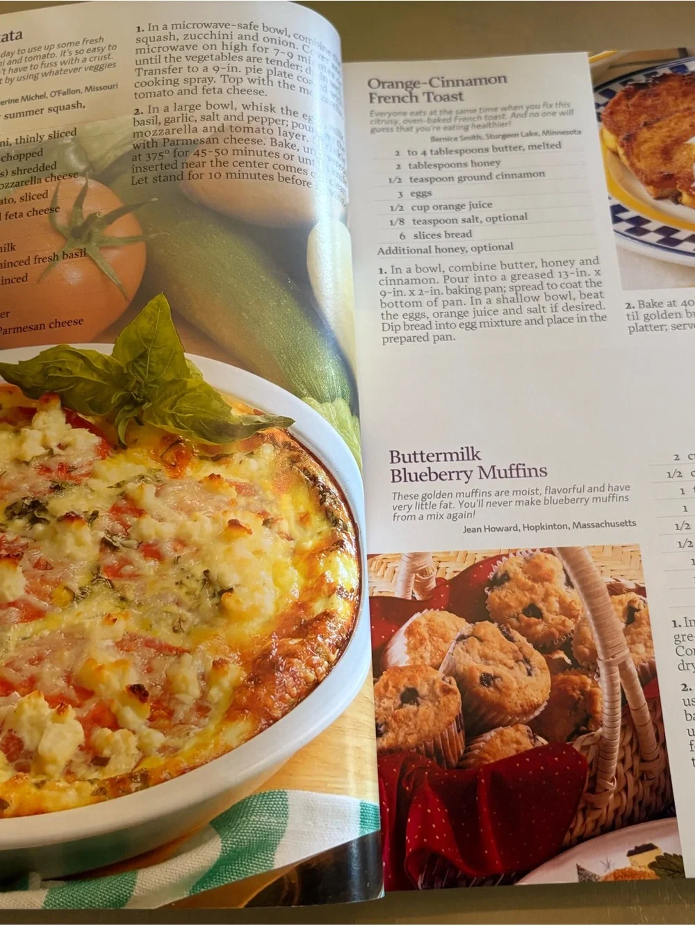 Taste of Home Guilt Free Cooking Cookbook — Purple & White Cover